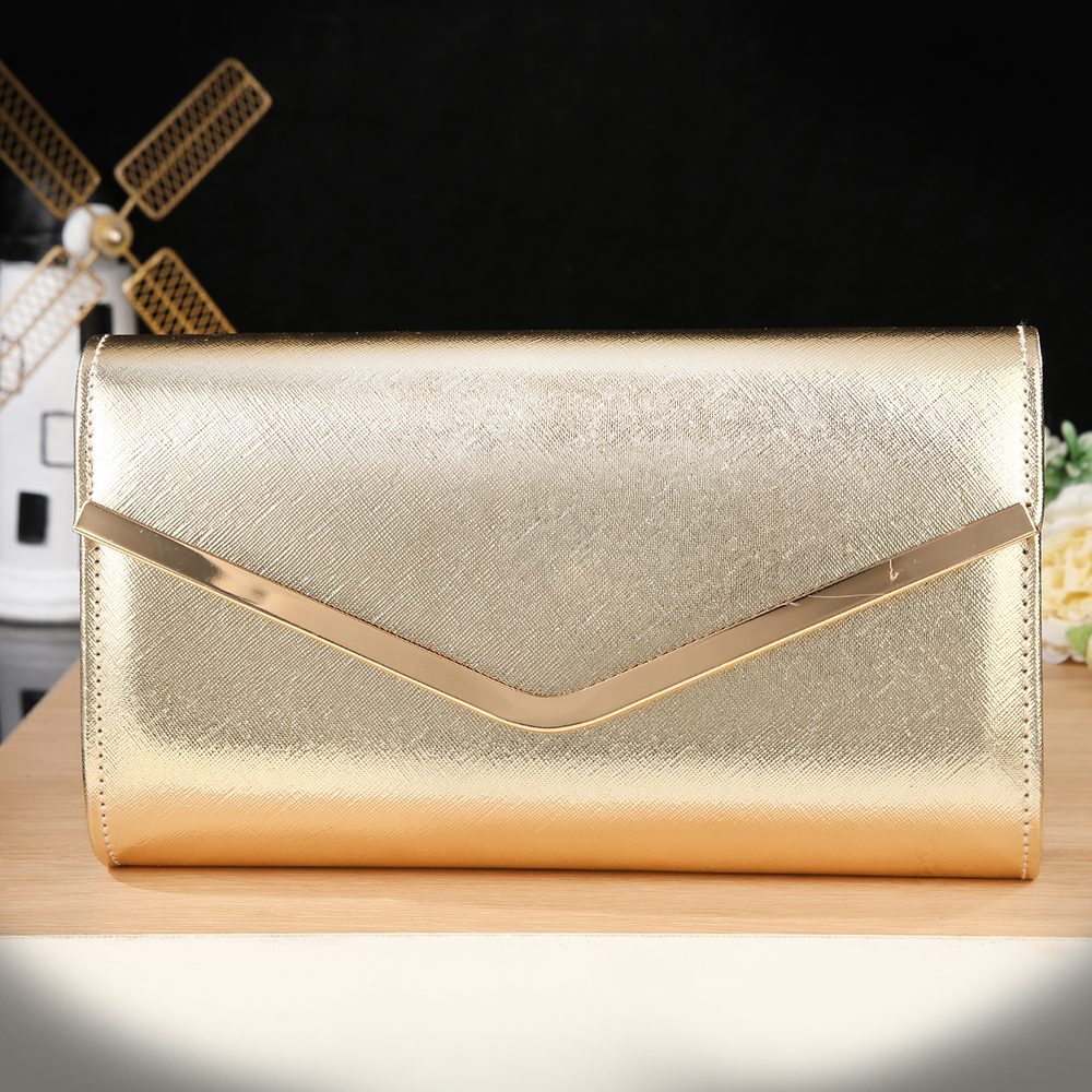 Flap Bag Envelope - New shiny evening bag - high-end