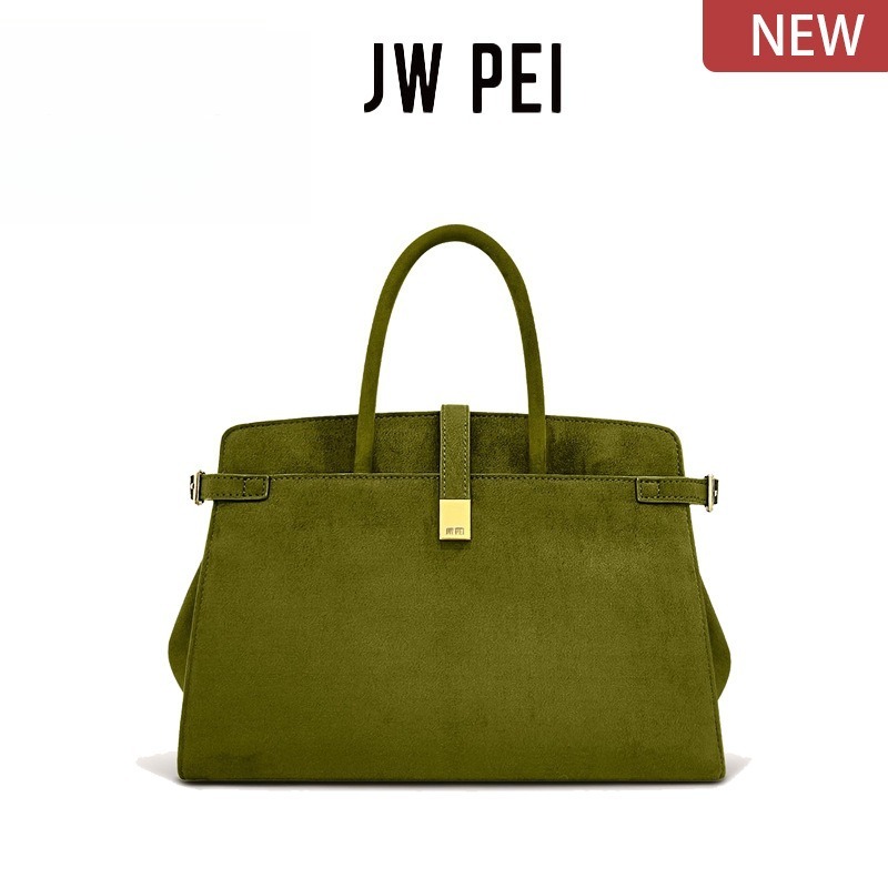 Women'S Work Bags Designer - Womens Faux Suede Top Handle Bag