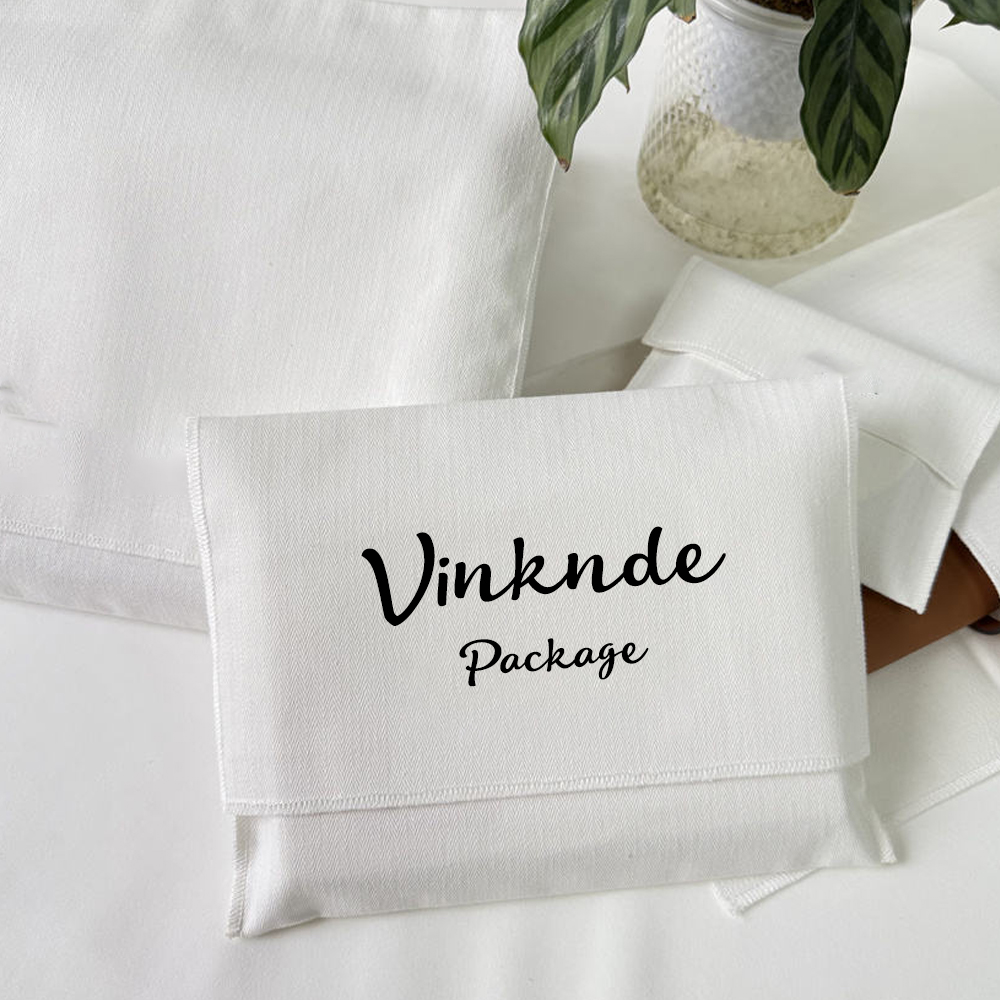 Custom Logo Canvas Dust Bag Co - Flap Bag Envelope avis et prix