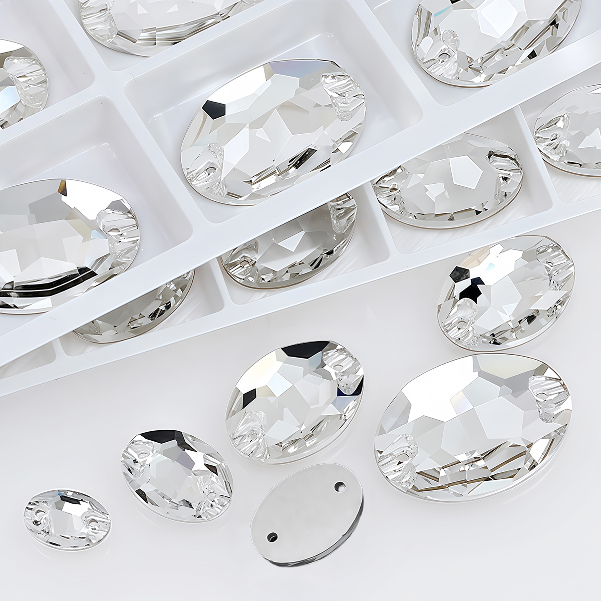 Oval Ellipse Crystal Clear Gla - Women Bags Louis Vuitton avis et prix