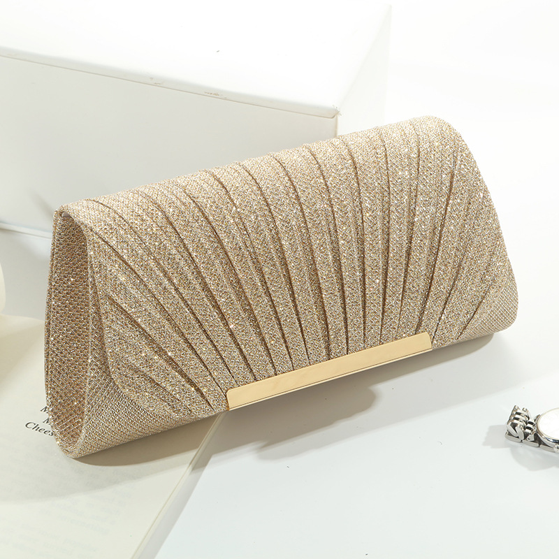 Shell Patterned Shiny Evening  - Flap Bag Envelope avis et prix