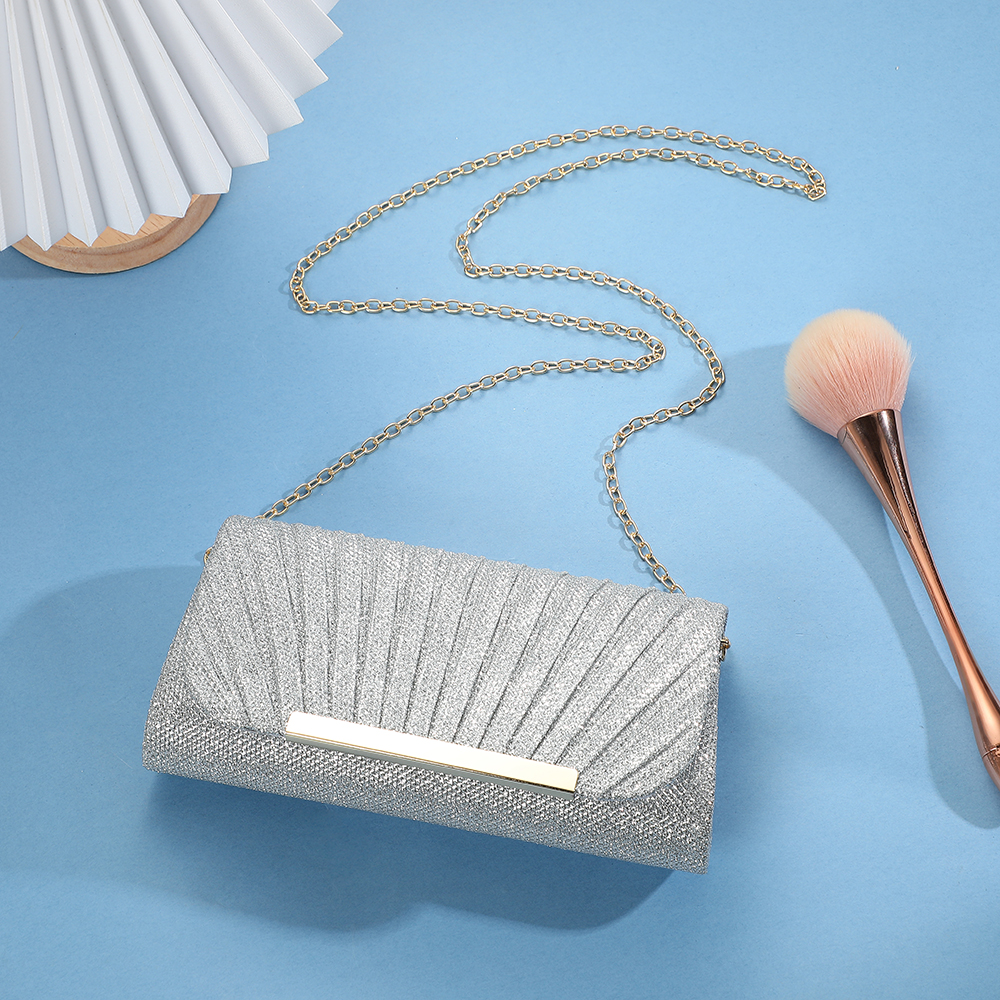 Shell Patterned Shiny Evening  - Flap Bag Envelope avis et prix