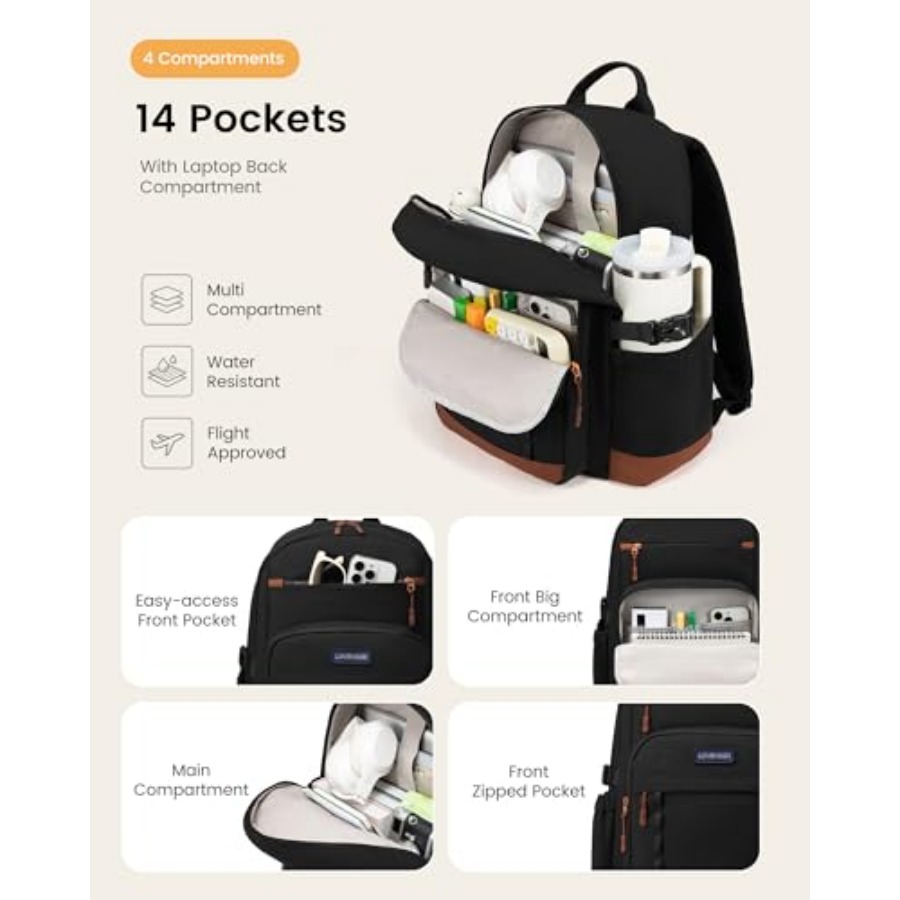 Laptop Backpack for Women with - Women'S Work Bags Designer avis et prix
