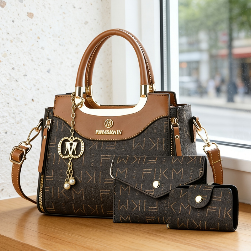 3-piece set of light luxury hi - Women Bags Luxury avis et prix