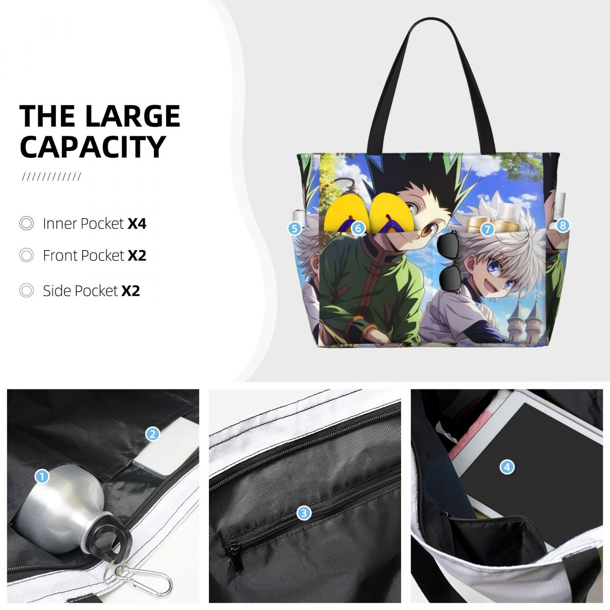 Cartoon Anime Hunter X Hunter  - Women X Bags avis et prix