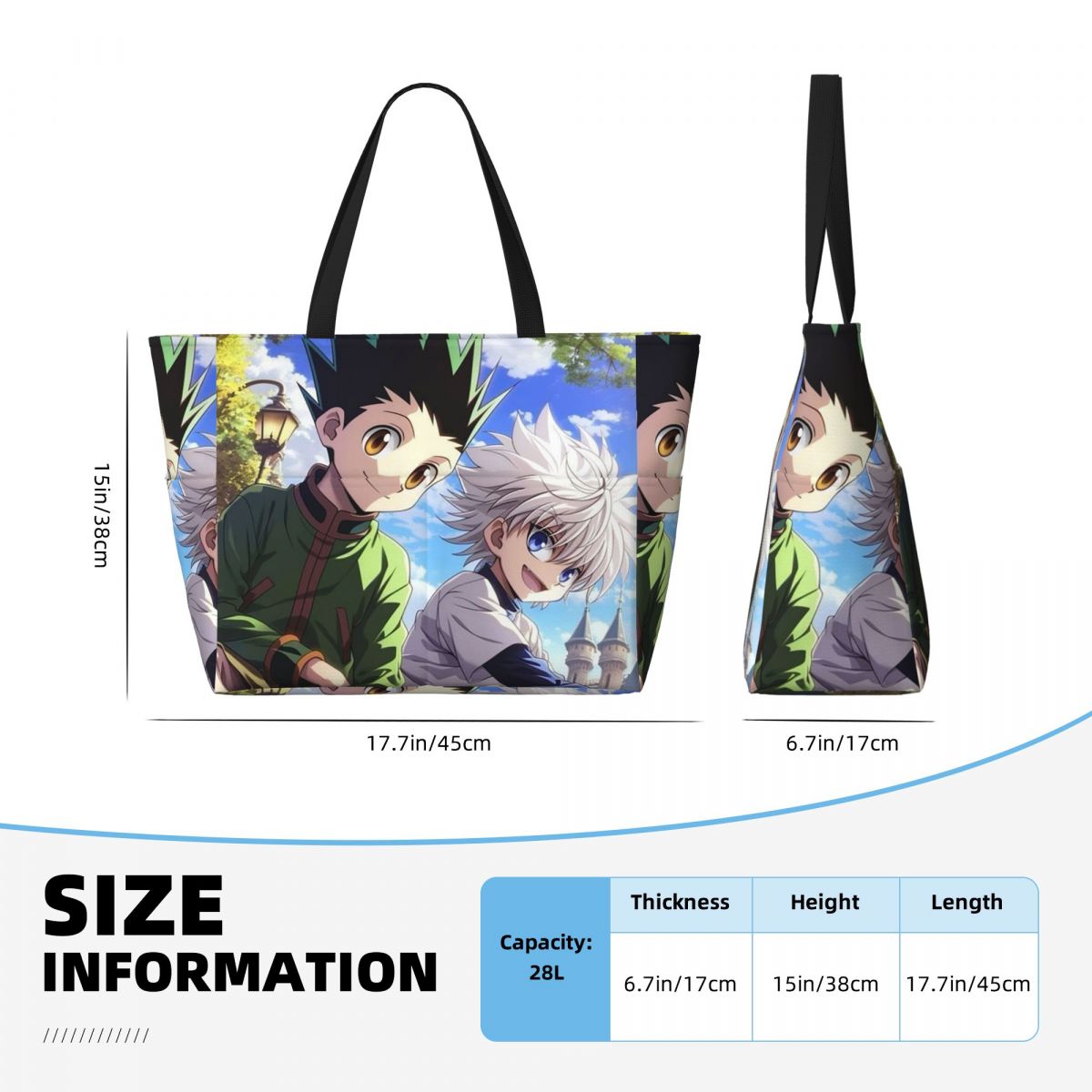 Cartoon Anime Hunter X Hunter  - Women X Bags avis et prix