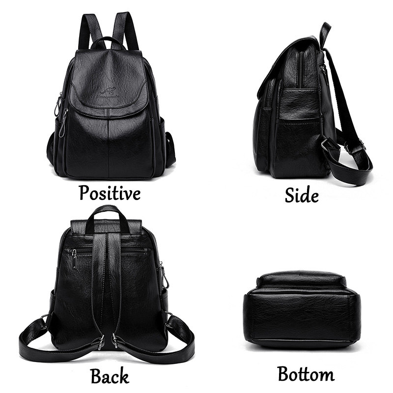 9 Color Women Soft Leather Bac - Women'S Retro Bags avis et prix