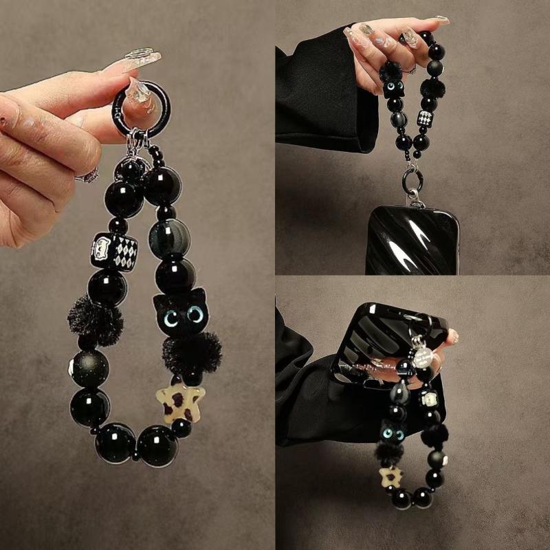 Luxury Black Fluffy Cat Phone  - Women Bags Luxury avis et prix