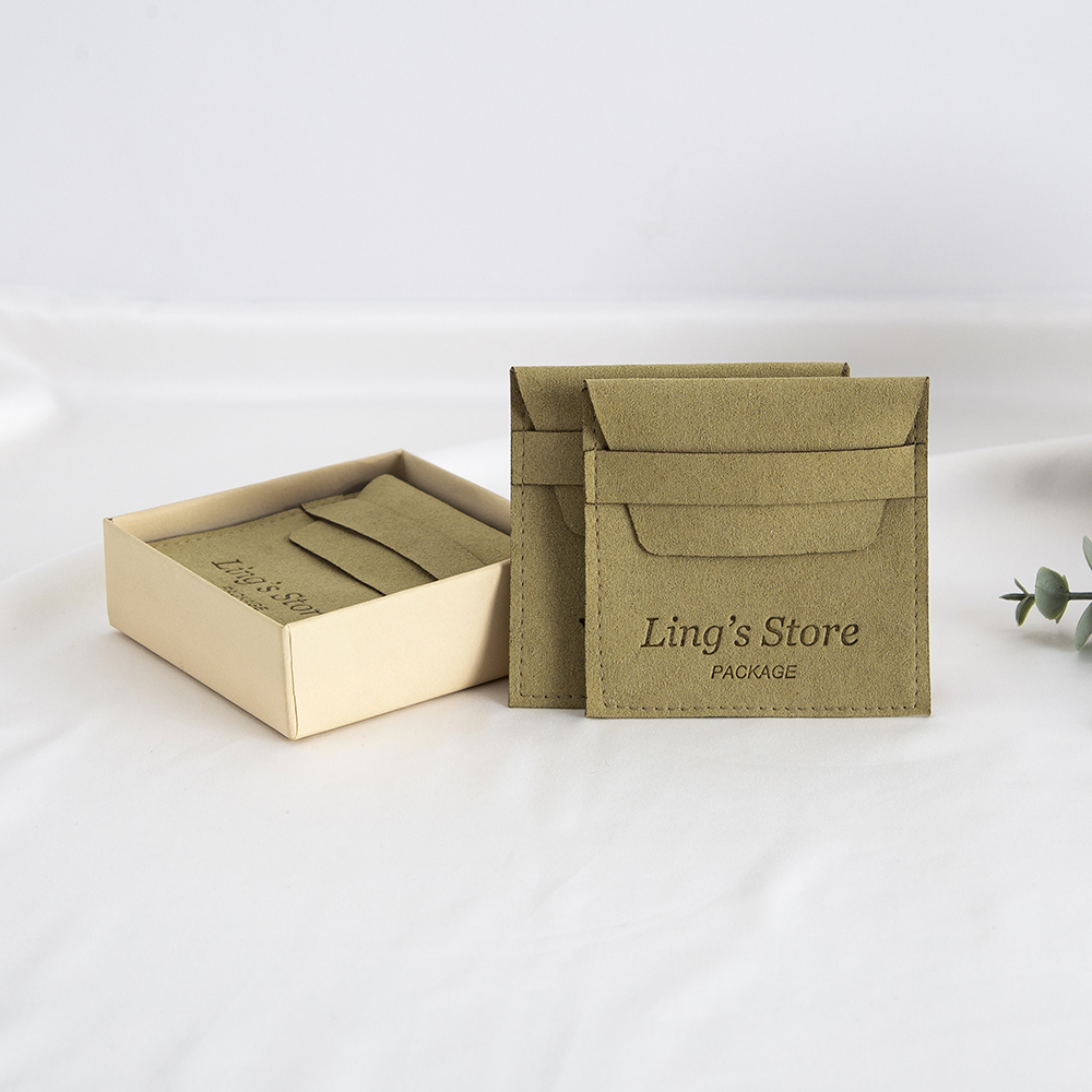100Pcs Custom Logo Green Jewel - Flap Bag Envelope avis et prix