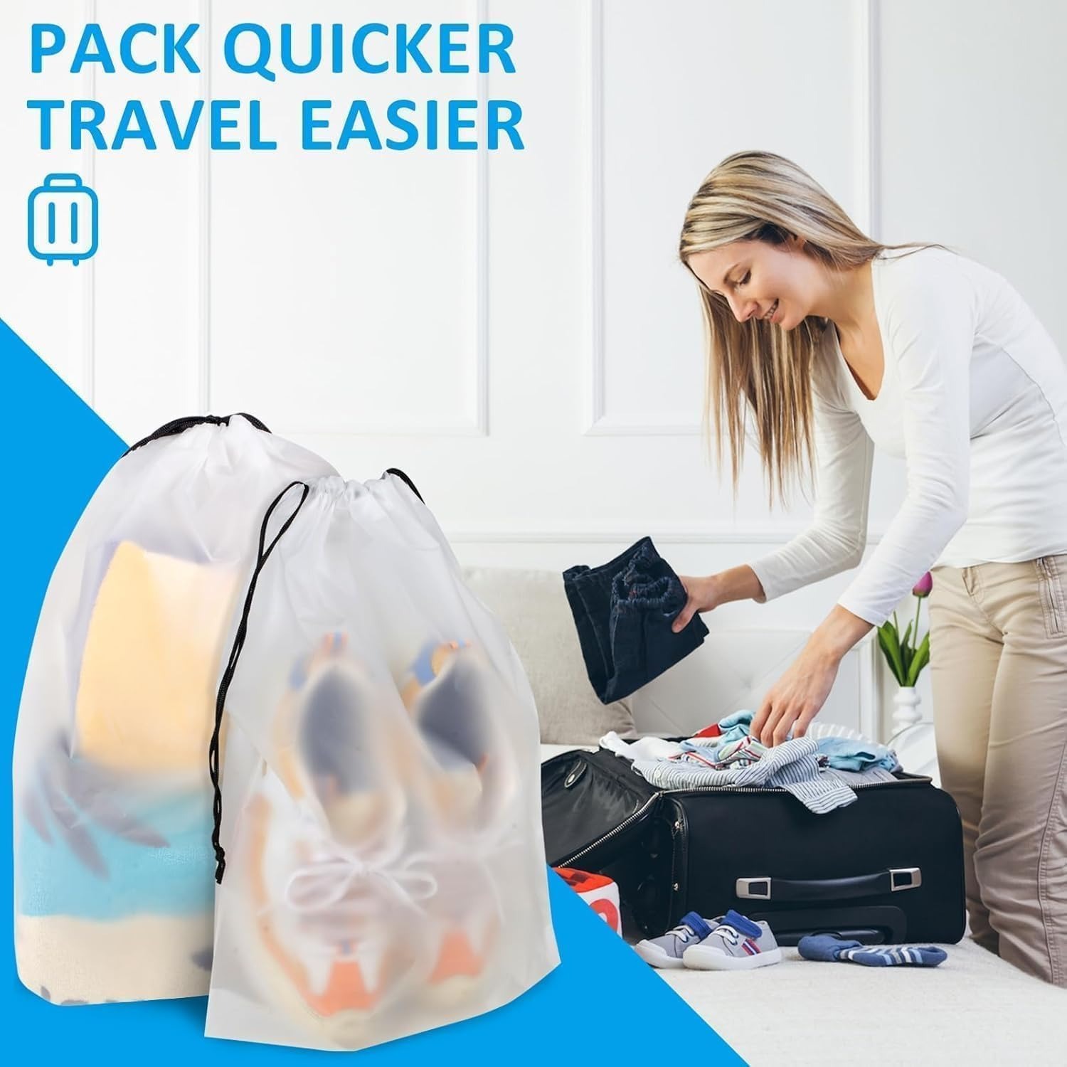 10 Pcs Waterproof Travel Draws - Women X Bags avis et prix
