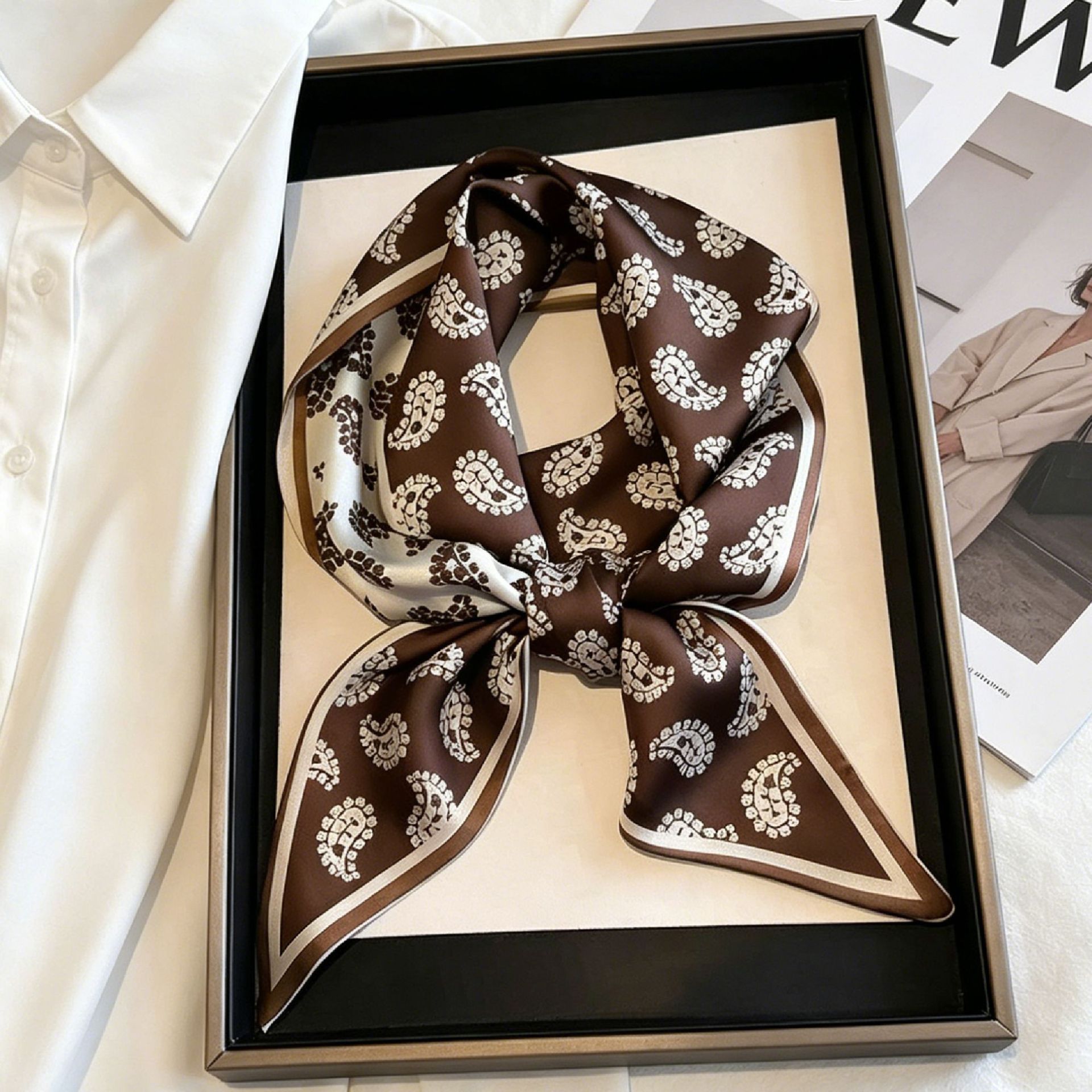 Luxury Long Neckerchief Skinny - Women Bags Luxury avis et prix