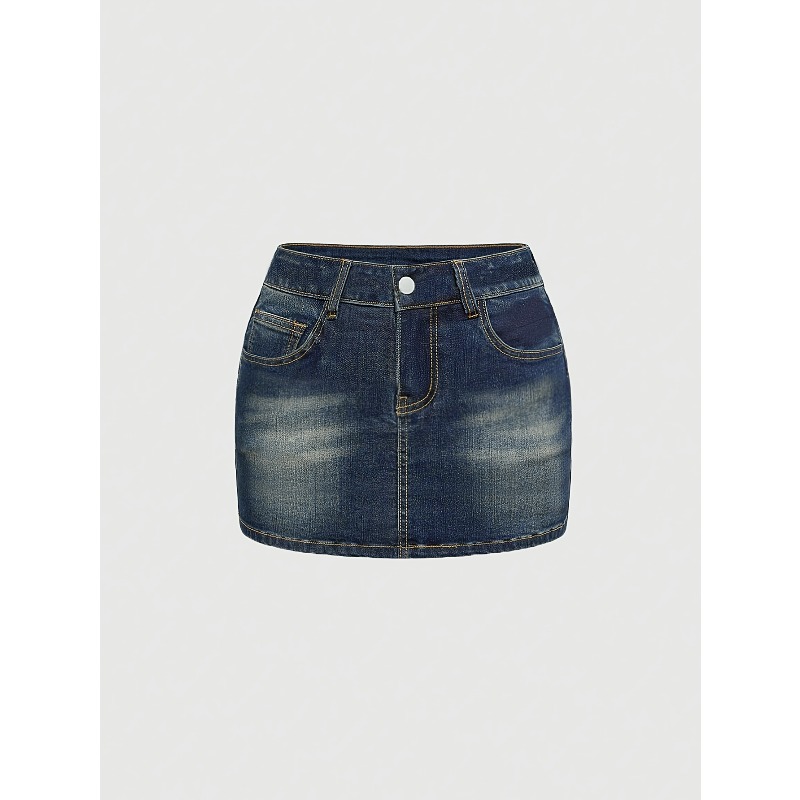 Summer Denim Retro Short Skirt - Women'S Retro Bags avis et prix