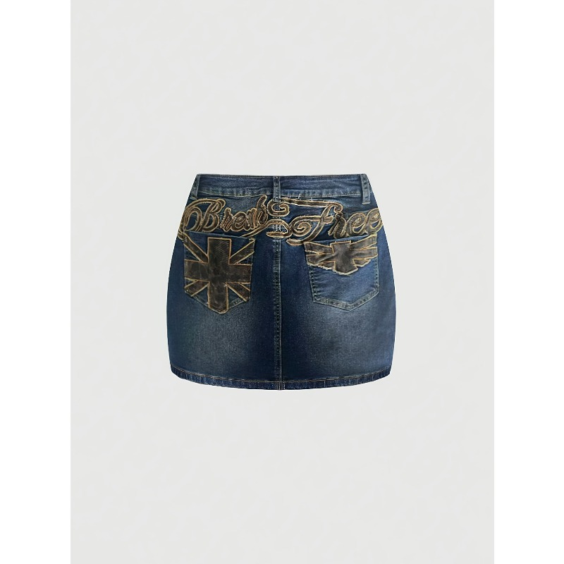 Summer Denim Retro Short Skirt - Women'S Retro Bags avis et prix