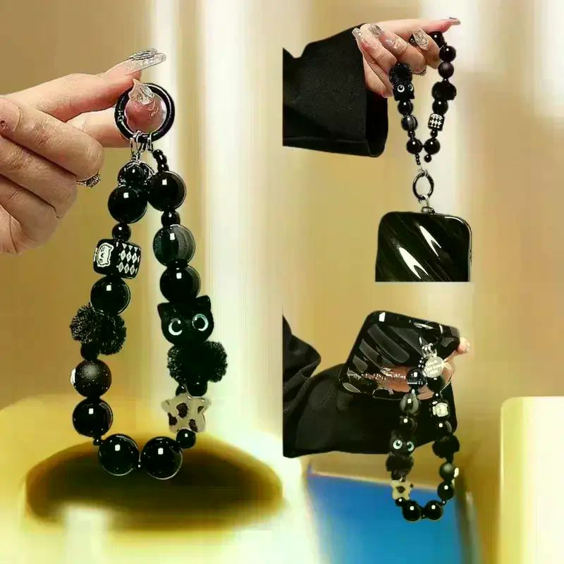 Luxury Black Fluffy Cat Phone  - Women Bags Luxury avis et prix