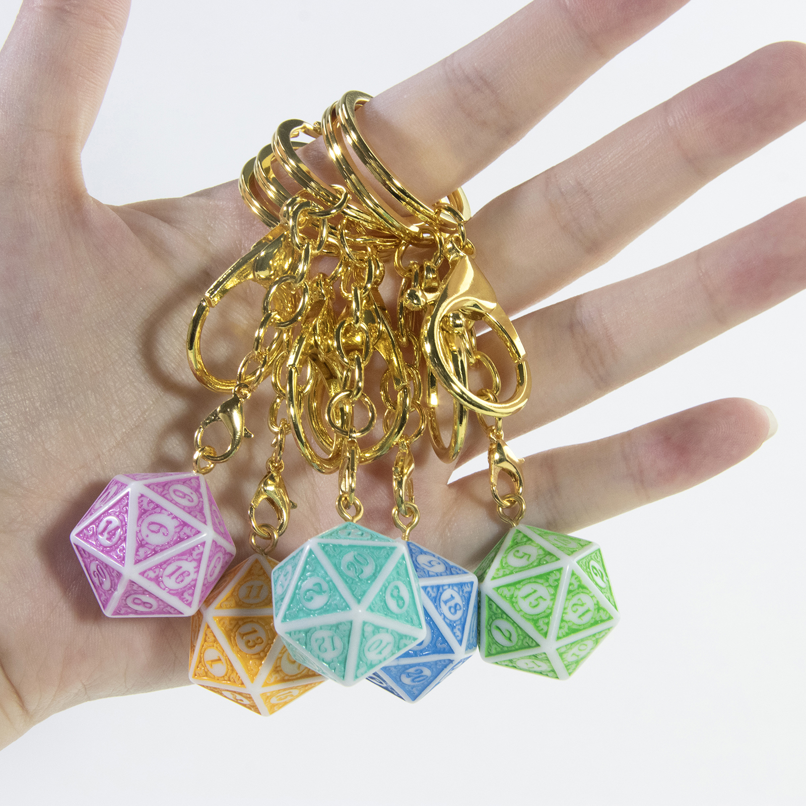 Unique DND Dice Keyring 3D D20 - Women X Bags avis et prix