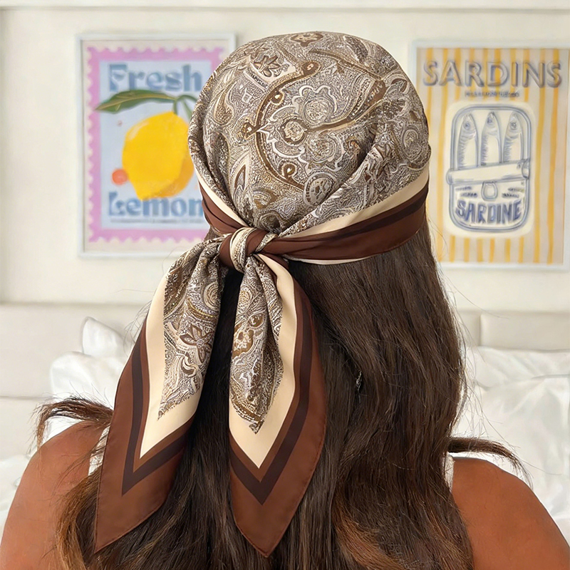 Luxury Women Silk Square Scarf - Women Bags Luxury avis et prix