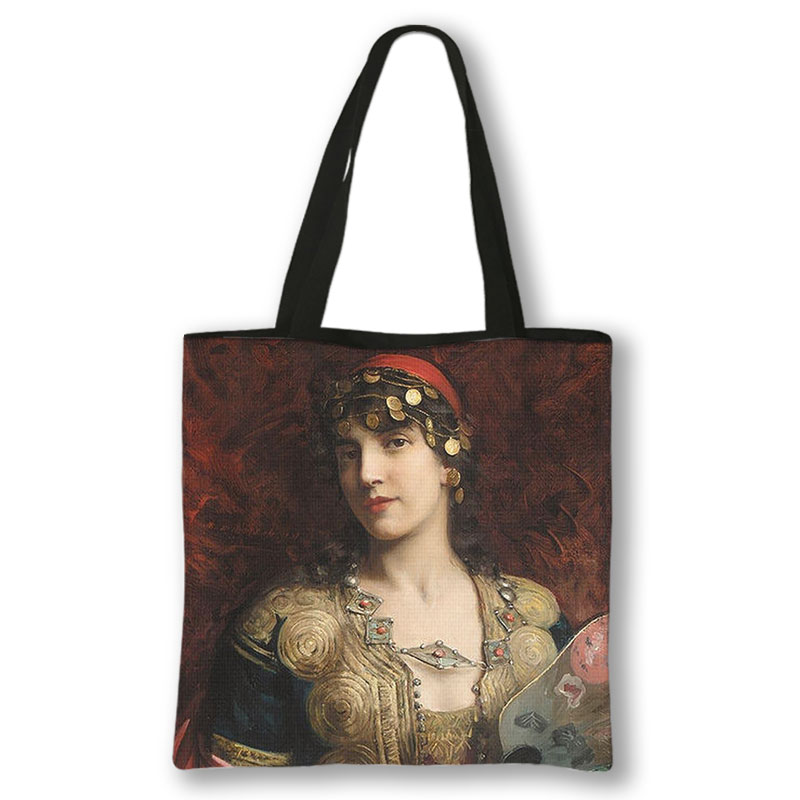 Oil Painting By Harrison Fishe - Women'S Retro Bags avis et prix