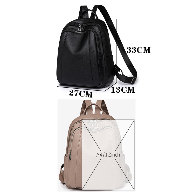 High Quality Leather Backpack  - Women'S Retro Bags avis et prix