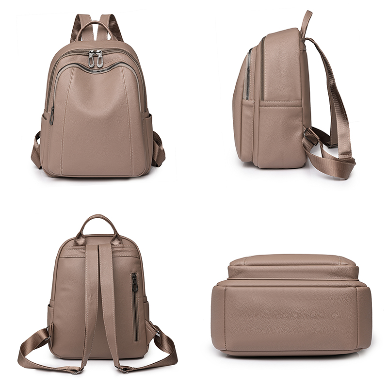 High Quality Leather Backpack  - Women'S Retro Bags avis et prix