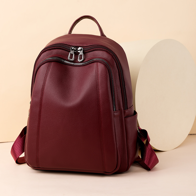 High Quality Leather Backpack  - Women'S Retro Bags avis et prix