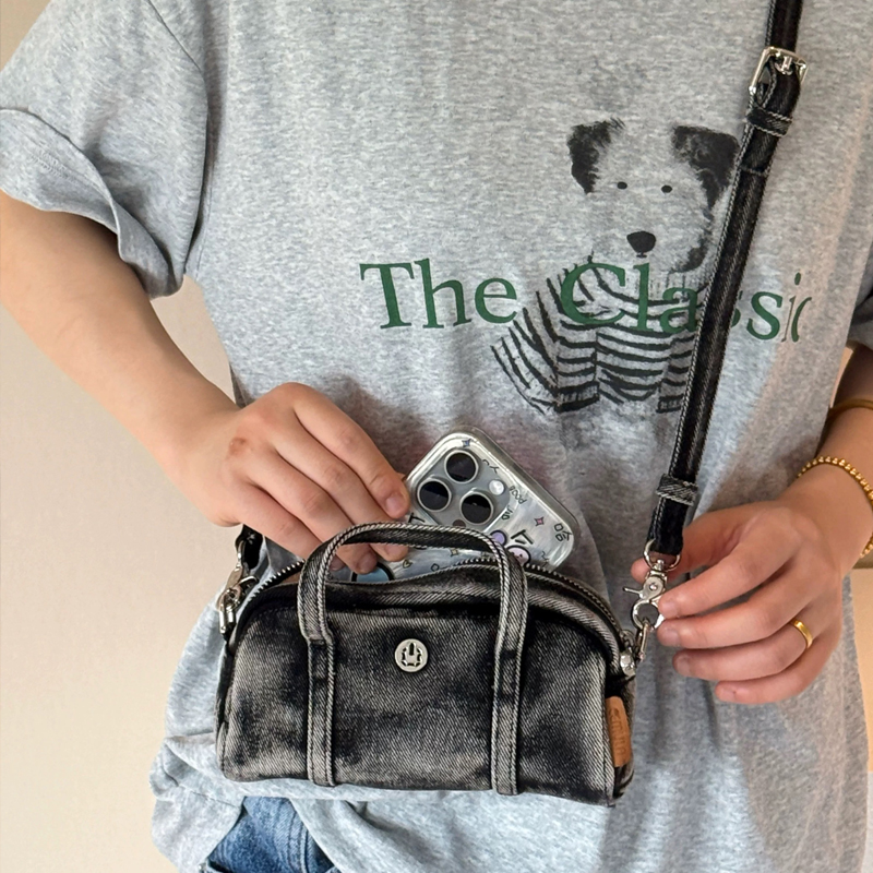 Korean Casual Mini Denim Box B - Women Bags Luxury avis et prix