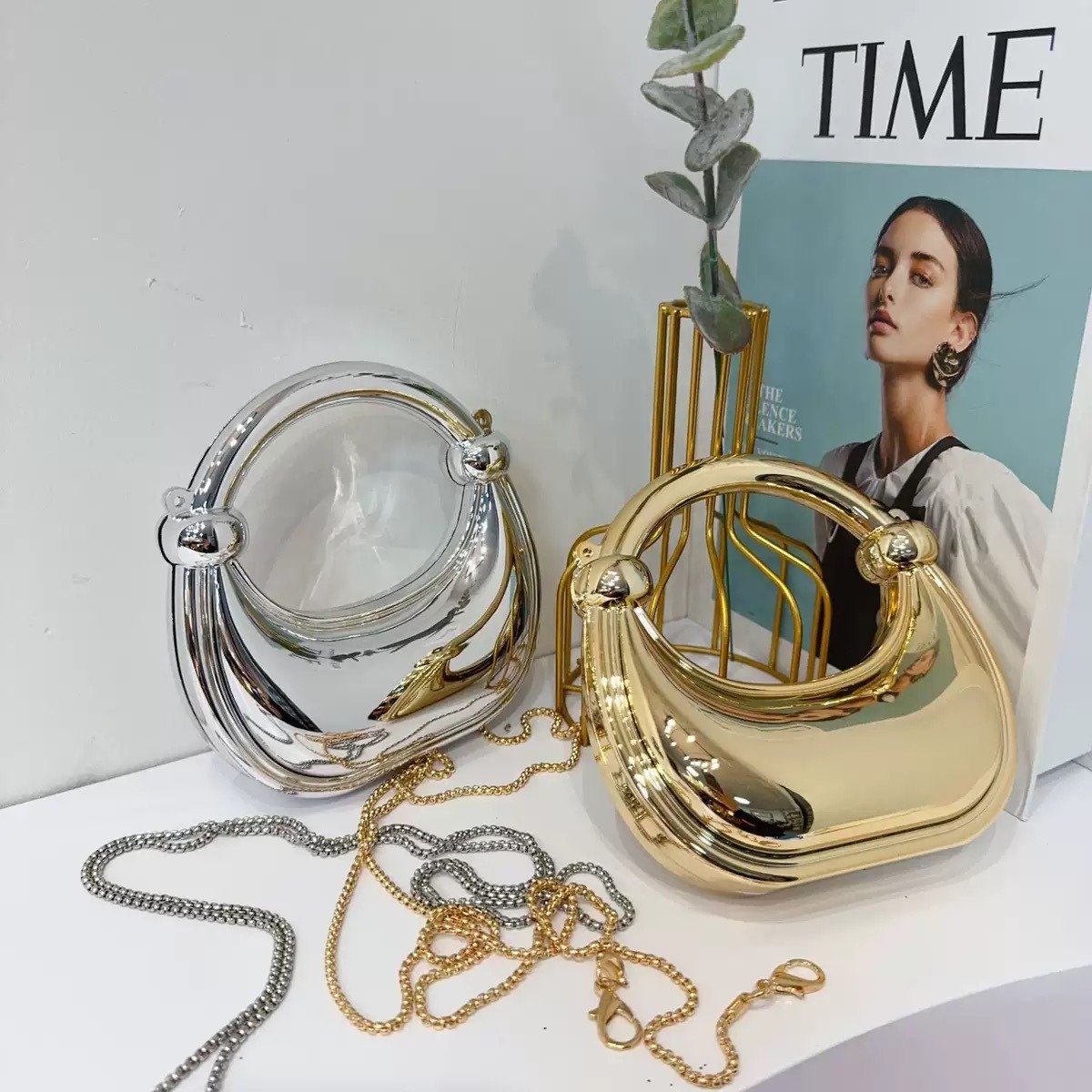 Mini Golden Evening Bag Purses - Women Bags Luxury avis et prix