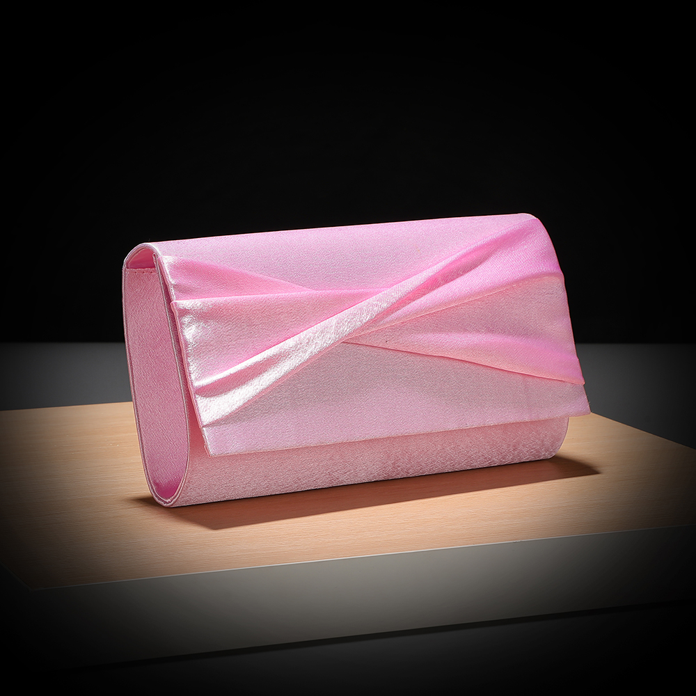 New satin evening bag with pre - Flap Bag Envelope avis et prix