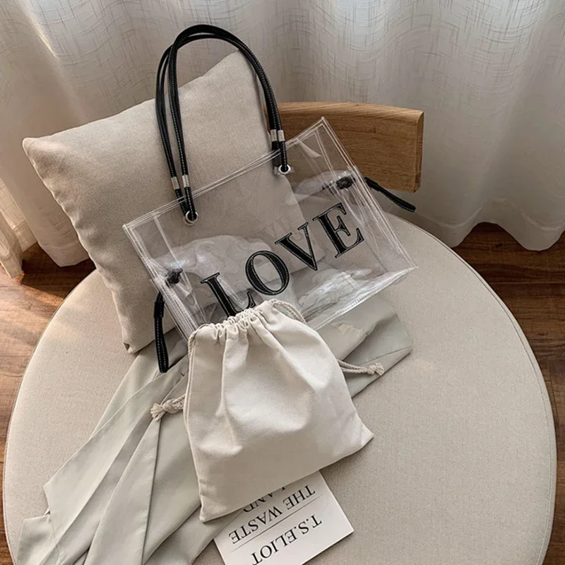 PVC Transparent Fashion Should - Jelly Bag Clear Pvc avis et prix