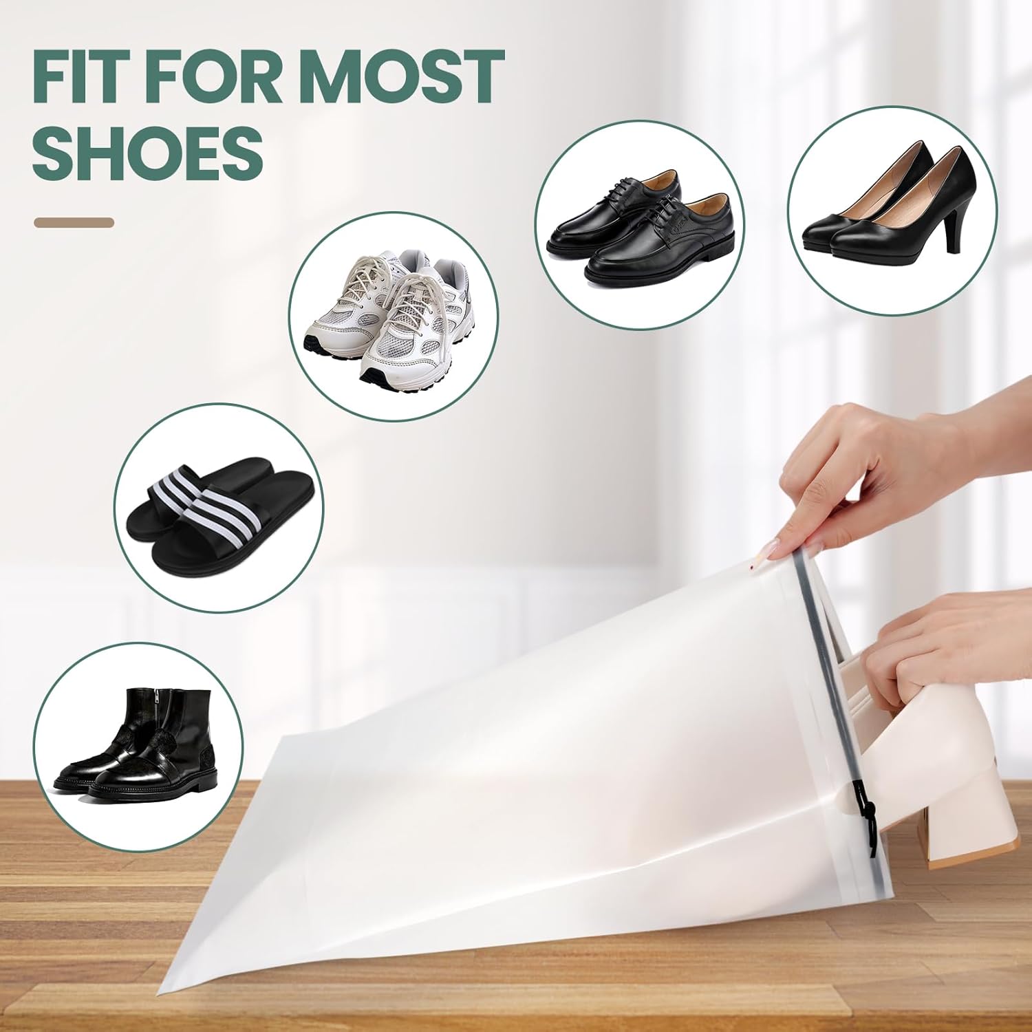 23 Pack Shoe Bags for Travel,  - Women X Bags avis et prix