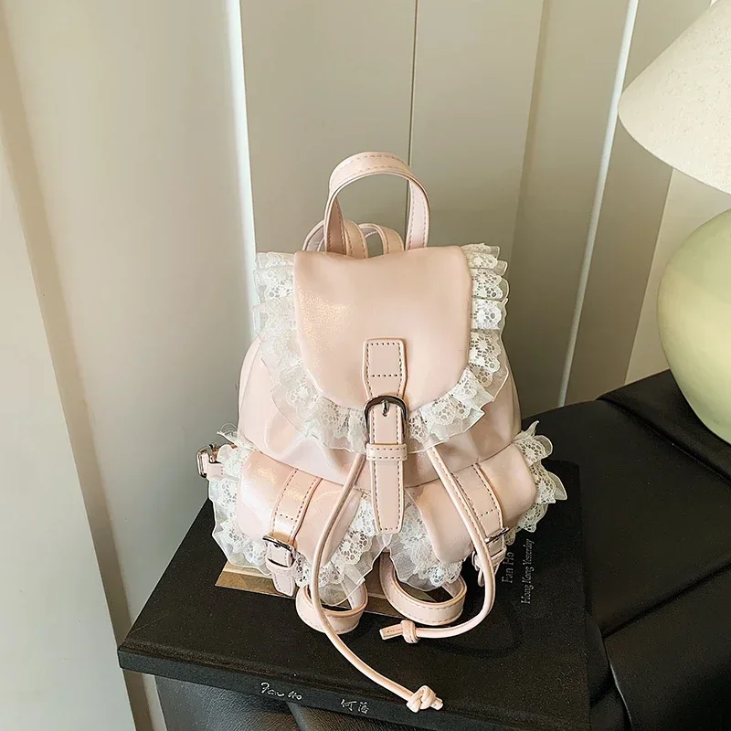 Solid PU Lace Girl Design Back - Women Bags Designer Sale avis et prix