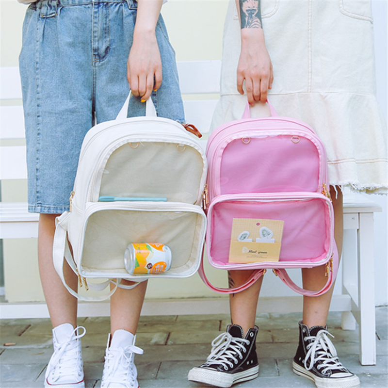 Cute Clear Transparent Women B - Jelly Bag Clear Pvc avis et prix