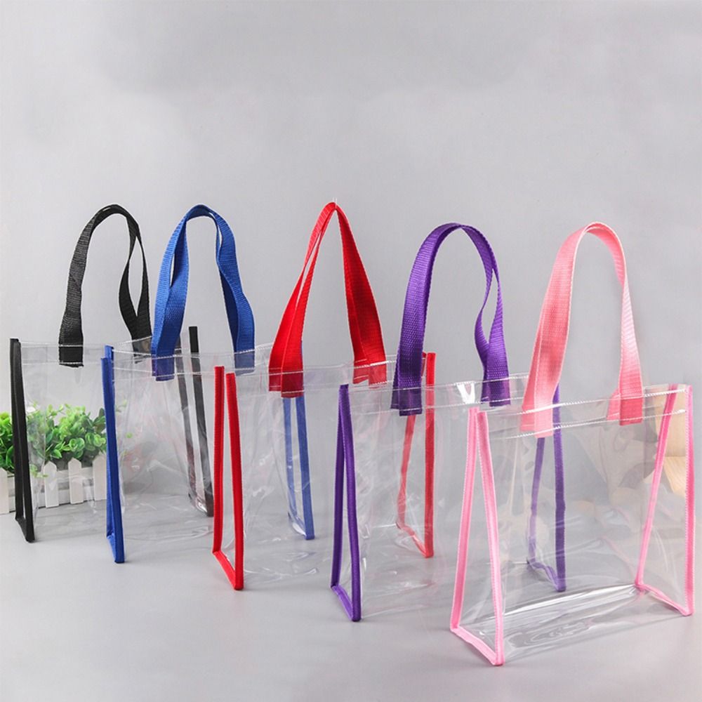 New PVC Clear Tote Bag Large C - Jelly Bag Clear Pvc avis et prix