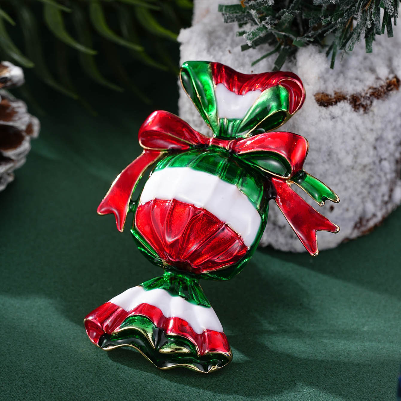 Cring Coco Christmas Brooch Pi - Women X Bags avis et prix